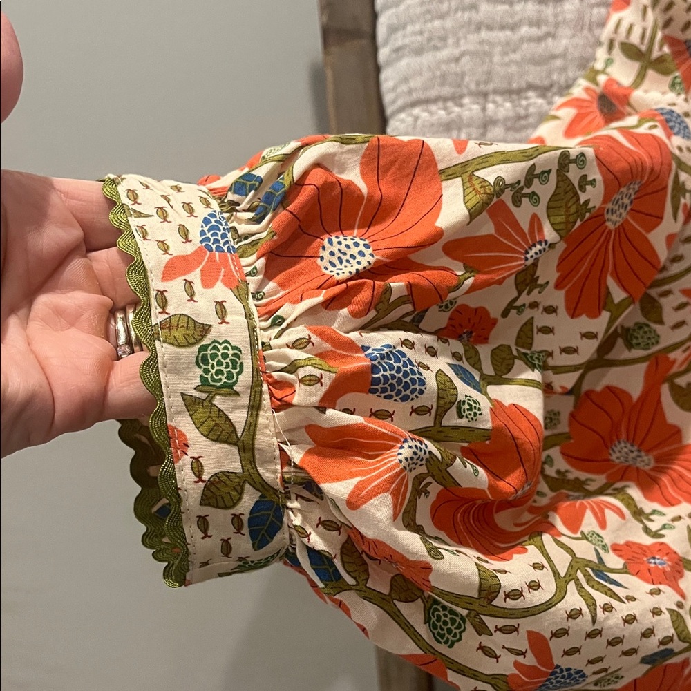 Chic Floral Puff Sleeve Mini Dress - Picture 5 of 7